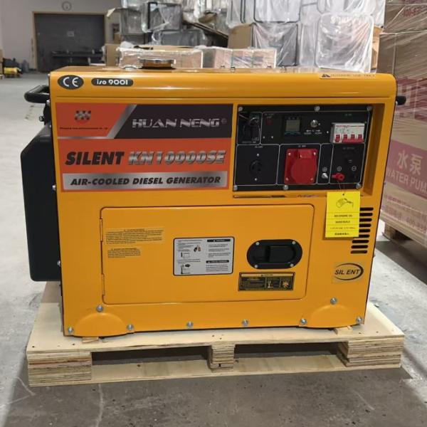 8kw Silent Diesel Generator Household Three Phase Silent Genset