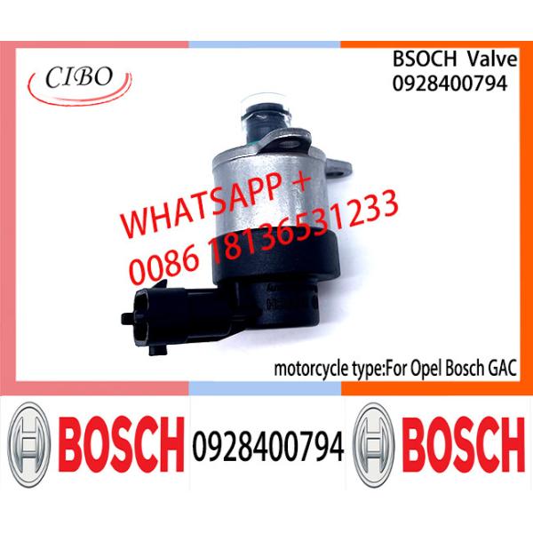 Válvula de controle 0928400794 da válvula 0928400794 de BOSCH DRV para Opel Bosch GAC