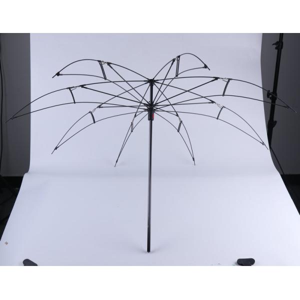 210T Nylon Fabric Umbrella Frame with 8 Bone Hand Open Reverse Function and Iron Cover