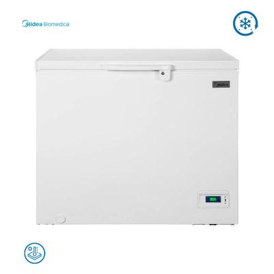 MD-25W368 350L congelador de peito -25c Midea Laboratório Biomédico Hospital Farmacêutico Medicinal Vacina congelador