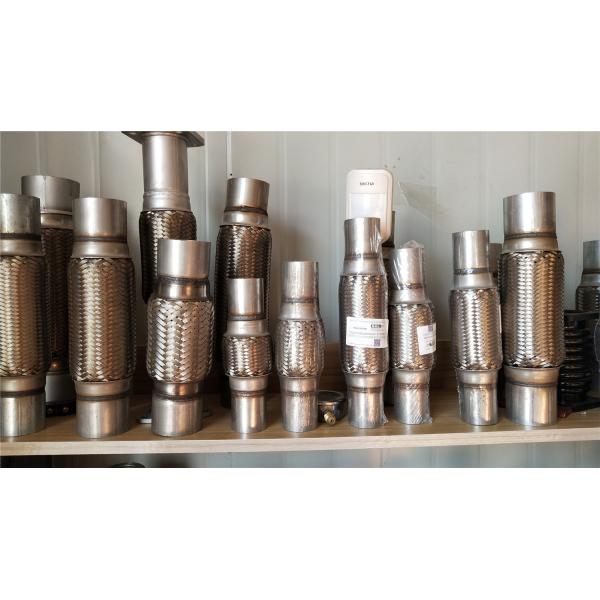 Auto Engine Parts 51 X 200mm 201 Stainless Steel Exhaust Flex Pipe