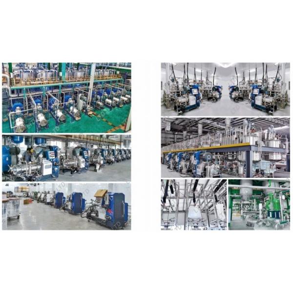 Ceramic Horizontal Pin Type Bead Mill Machine 30L For Water Based And Solvent Based Products