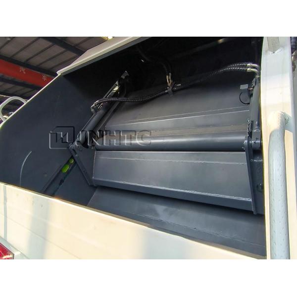 Chauffeur compact de déchets Shacman H3000 345HP 4X2 6 roues Compacteur poubelle