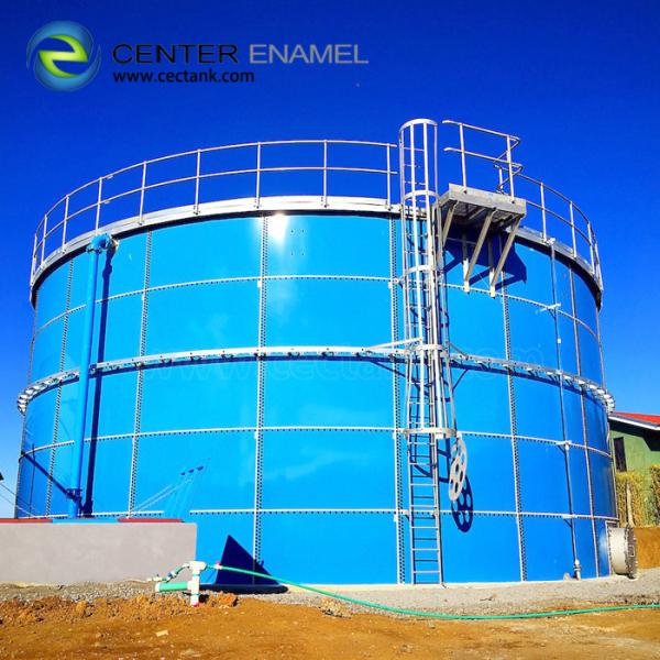 Tanques de armazenamento de aço alinhados vidro das águas residuais com certificação de BSCI