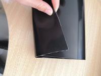 Feuille d'essence et d'huile roulée en caoutchouc du noir NBR de résistance