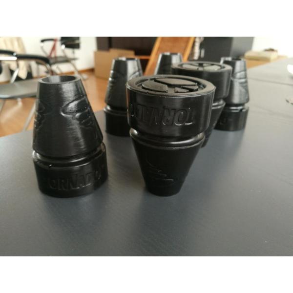 Crutch Tips made of pur foam bumper