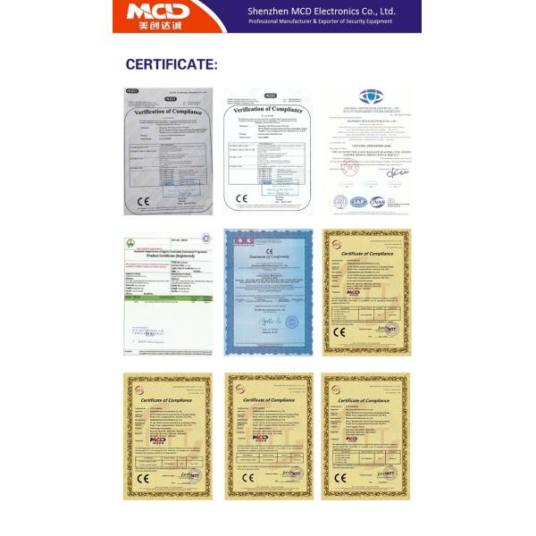 High Performance X Ray Inspection Machine / X Ray Security Detector Device