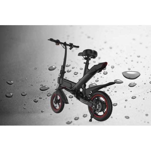 Lithium Battery Smart Electric Bike , 12 Inch One Second Folding Electric Bike