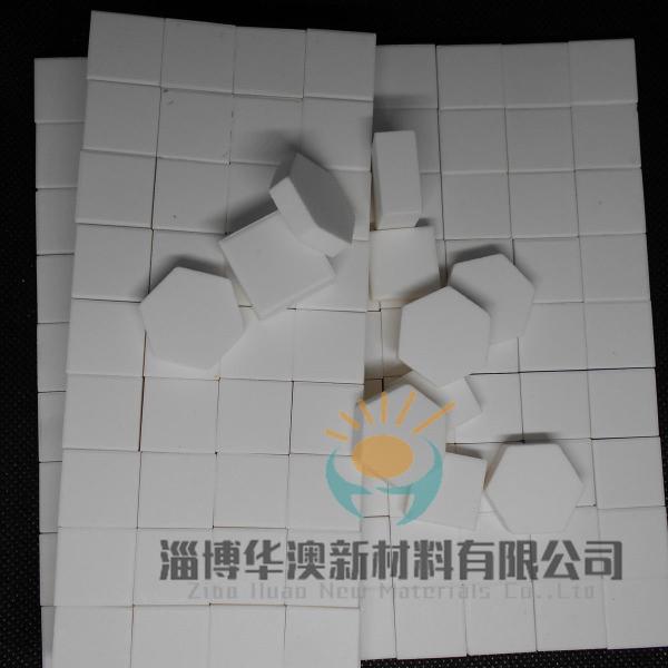 Square Alumina Ceramic Plates Mosaic Tiles Thickness 3-20mm