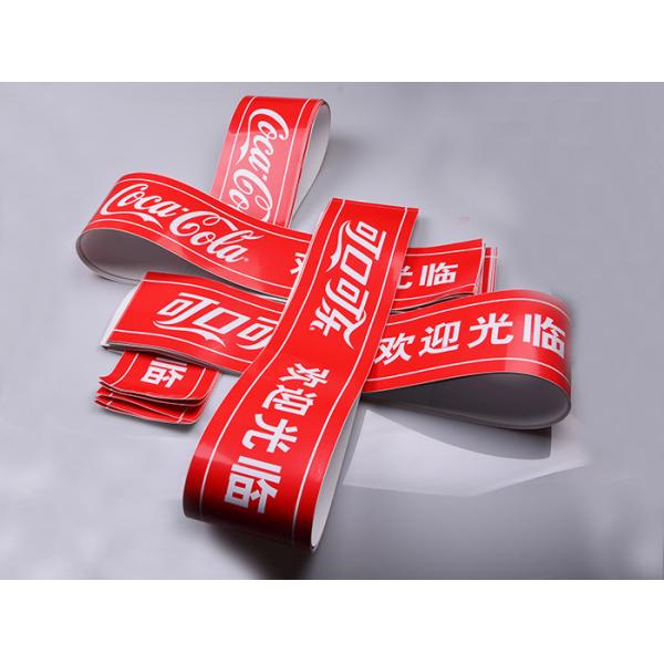 Print custom high quality PVC vinyl indoor outdoor brand Advertising sticker