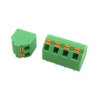 alimentação do bloco de terminais HQ249 Screwless da mola do PWB de 3.81mm/de 5.08mm através do conector do fio
