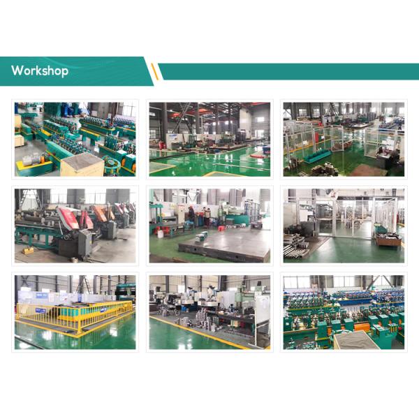 Welding Iron Pipe Making Machine For Tube Manufacturing Production Line