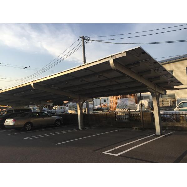 Солнечная электростанция Carport Anodized Q235 Солнечная стальная система Carport для рынка