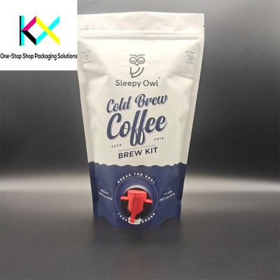 Customizable Plastic Pouch Liquid Packaging with Rotogravure Printing