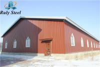 Prefabricated Steel Warehouse with Sandwich Panels for Industrial Use