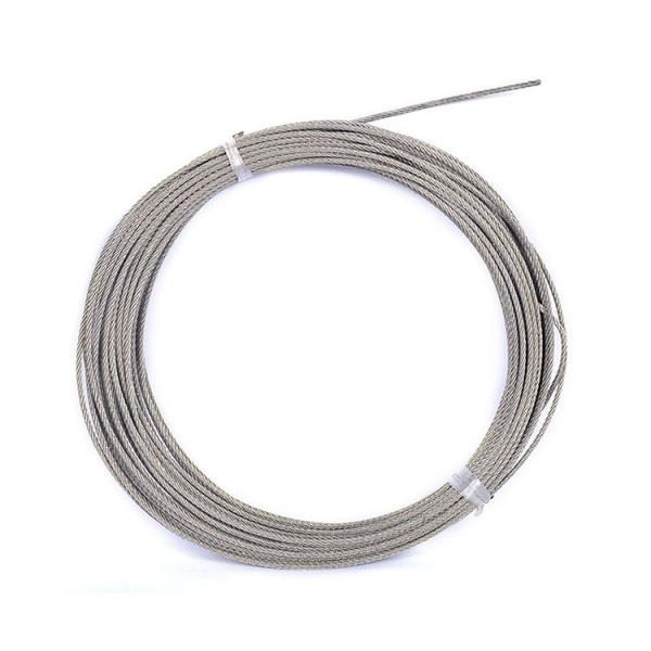 Cuerdas de alambre galvanizadas 20 mm Cables marinos Cuerdas de alambre de acero 6 * 19 Con buena calidad