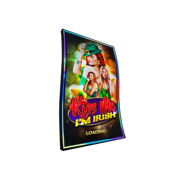 55 polegadas PCAP 3M/ELO Curved Touch Screen Protocol Monitor para tela de jogos vertical