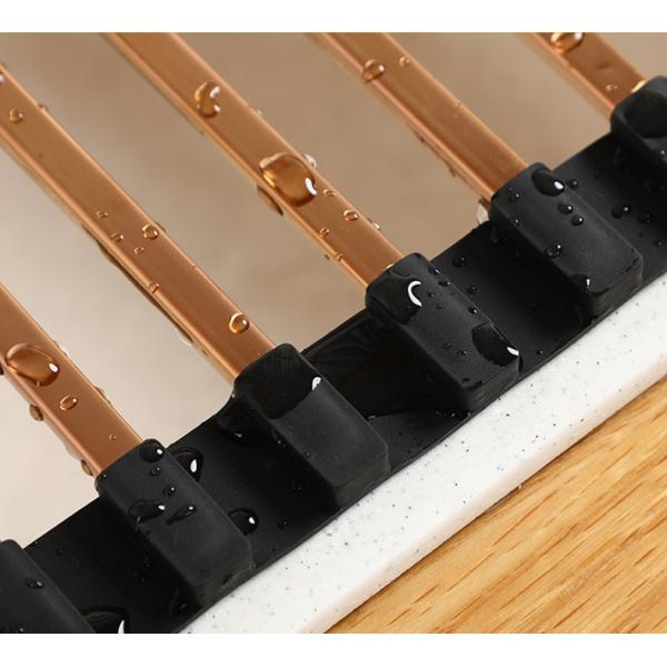 Foldable 0.97KG Steel Kitchen Basket Rack Titanium Square