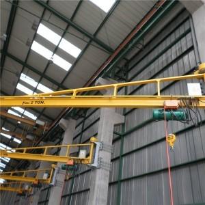 ISO Space Saving Light Duty Wall Mounted Jib Crane 12 Months Warranty