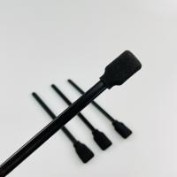 O cotonete preto limpo PP da ponta da espuma do plotador cola o retângulo quadrado material