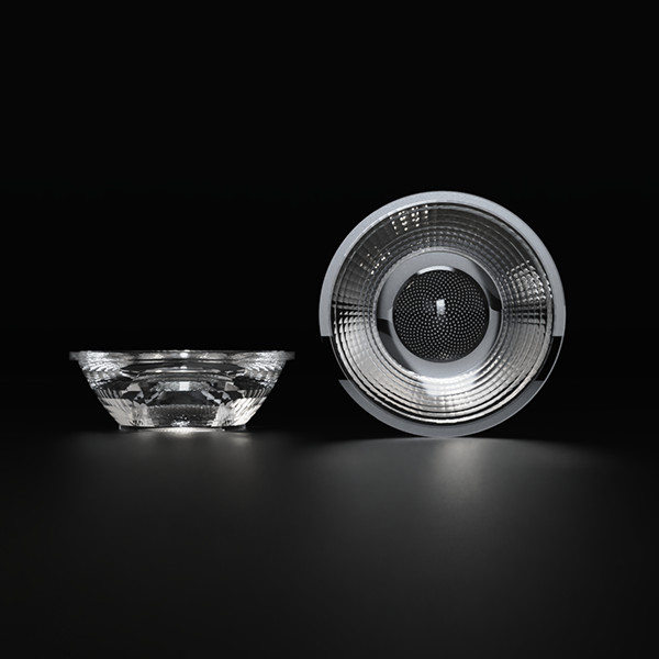88% Efficiency 24 Degree SMD LED Lens for Ceiling Lamp with 55mm Diameter