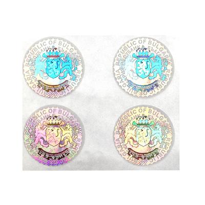 Security Hologram Stickers PET Self Adhesive Sticker Paper Sheet Anti Tags