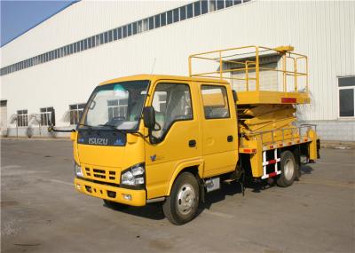 Caminhão plataforma de trabalho aéreo ISUZU chassi para duas pessoas 22 metros