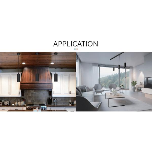 2700K-3000K-3500K Black Led Track Lighting Ocean Bound Track Lighting Pendants 6W