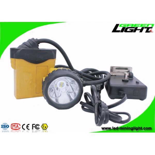 25000 Lux Rechargeable LED Headlamp Explosion Proof Mining Lamp with 10.4 Ah Li-Ion Battery