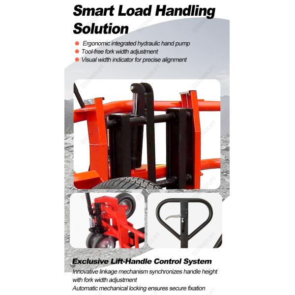 RP1500B All Terrain Heavy Duty Manual Pallet Truck