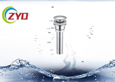 Basin Faucet Pop Up Drain , CE Approval Pop Up Tub Drain Stopper Silicon Pad Seal