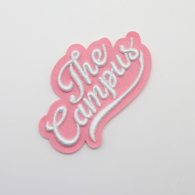 Personalized 3D Puff Embroidery Patch - Wholesale Iron on Heat Press Patch With Name, Letter, and Logo