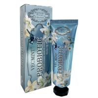 Pâtes à dents blanchissantes à l' arôme de fleurs avec sorbitol Silica 400g Carton en papier blanc