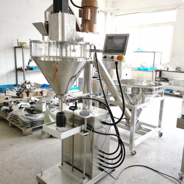 Nouveau choix de machine de remplissage de poudre semi-automatique à haut rendement Mesure précise et fonctionnement flexible pour aider à améliorer l'emballage de poudre