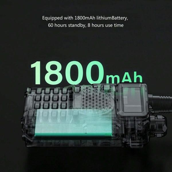 128 Channel Baofeng UV-5R Walkie-Talkie Water Resistant 5-10KM Range VHF UHF Frequency