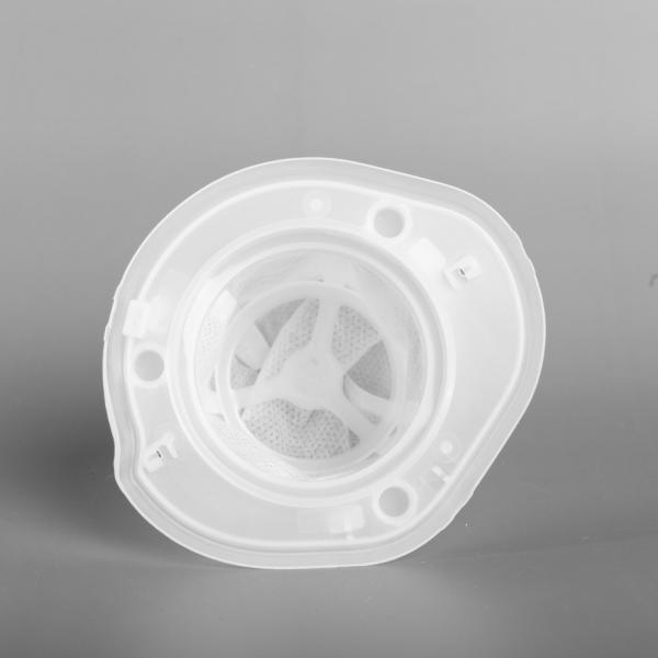 White ABS PP Nonwoven 99% Flexible Vacuum Cleaner Filter