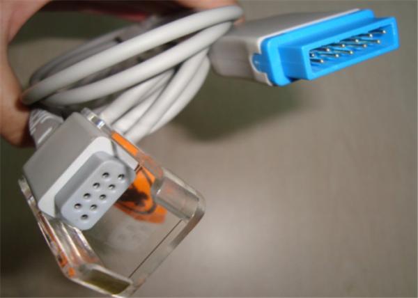 Le câble d'adaptateur du module spo2 de non-oximax de  du marqutte 11pin de GE/câble d'extension de l'usine fournissent