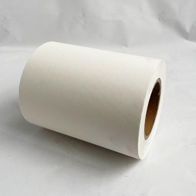 80G White Glassine Liner Hot Melt Glue Tough Label Art Paper Aluminum Coated