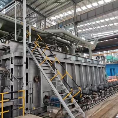 Tipo de passeio de aquecimento automático fornalha do feixe do aquecimento do lingote de aço da capacidade de 200t/H