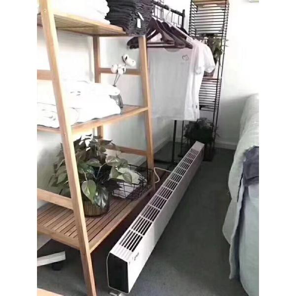 IP 24 Electric Kickspace Heater , Wall Mounted Baseboard Heater Bathroom Convection Panel