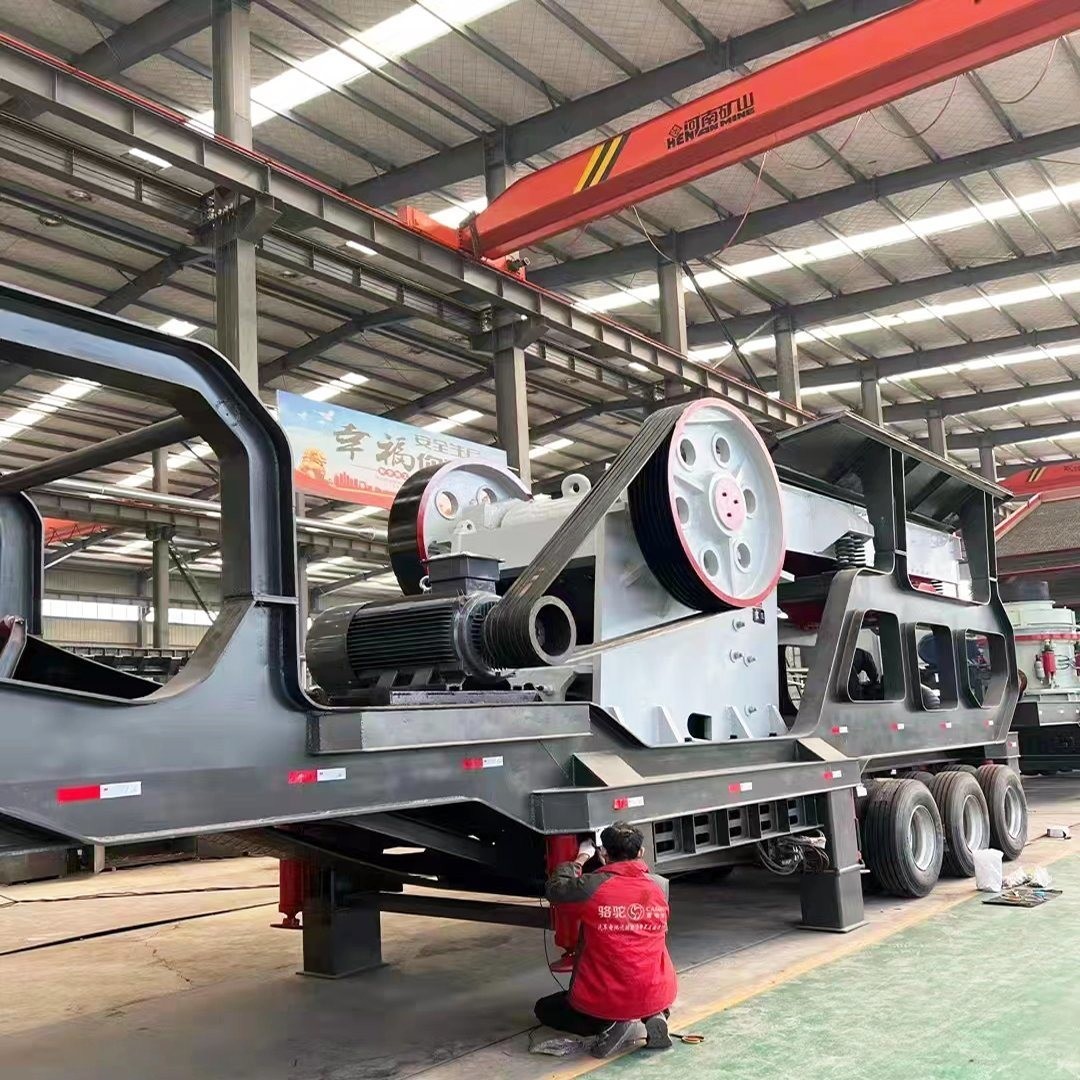 Mobile Crusher Jaw Crusher Plant Manufacture with Lifelong Spare Parts Supply