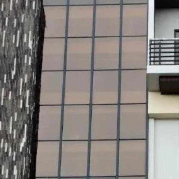 4mm 5mm 6mm de alta transparencia azul bronce gris negro verde rosa vidrio reflectante con intercala SGP vidrio espejo de una sola vía