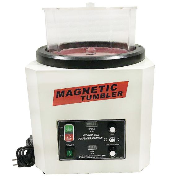 Magnetic Tumbler Cleaning Jewelry Polishing Machine Capacity 1.3k