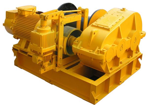 Fast speed heavy duty electric winch for pulling lifting and towing material