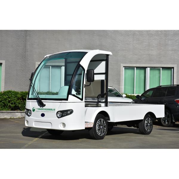72V AC Motor Electric Cargo Van Truck With Hydraulic Tail Lift , Loading Capacity 1.5 Ton
