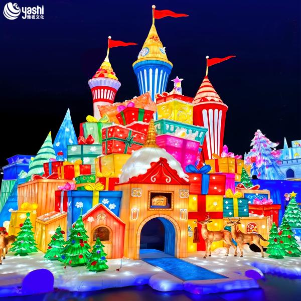 Outdoor Giant Artificial Christmas Tree Lights 6m with Waterproof Fabric
