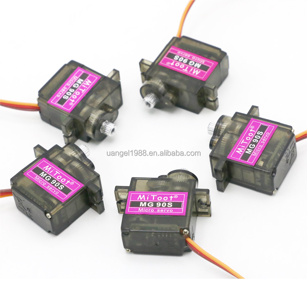 Mitoot MG90S Metal Gear Digital 9g Servo SG For Rc Helicopter Plane Boat Car 9G