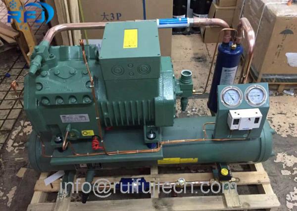 40HP Compressor 6GE-40Y-40P Water Cooled Condensing Unit For Cold Storage Room 6G-40.2Y-40P
