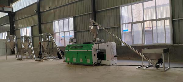 SJZ65/132 PVC Plastic Recycling Granulator Machine Hot Cutting Plastic Recycling Plant