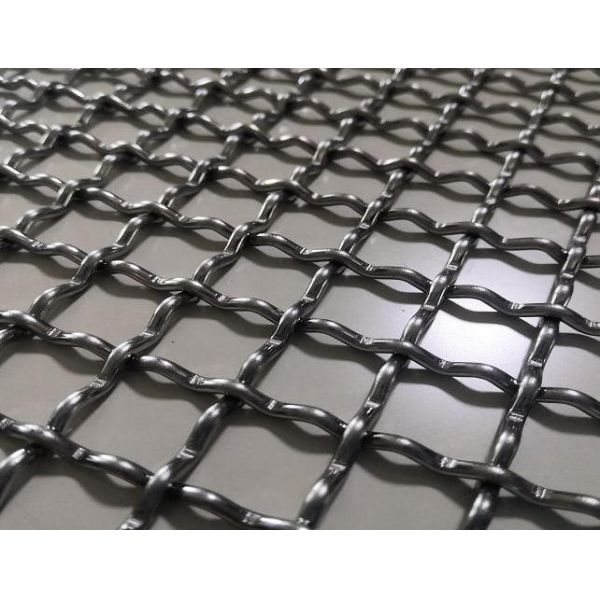 High Carbon Steel Crimped Woven Vibrating Screen Mesh for Minning